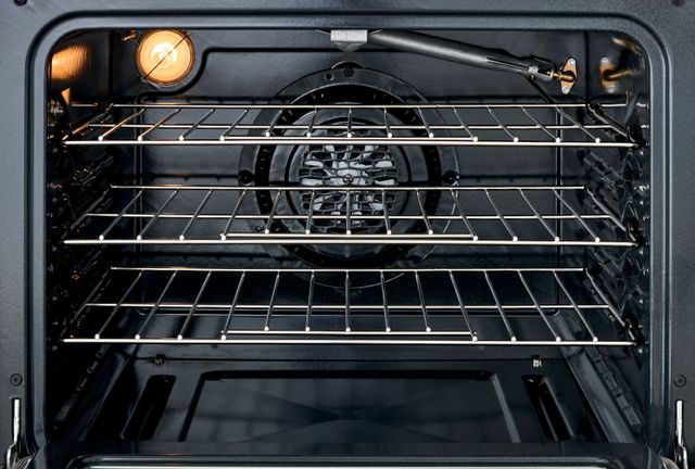 Frigidaire Gallery® 30" Black Stainless Steel Free Standing Gas Range with Air Fry 10