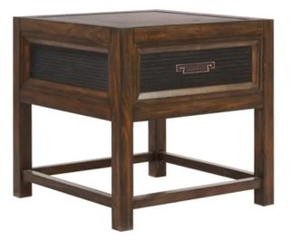 Legends Furniture Inc. Branson Two-Toned Rustic Buckeye End Table