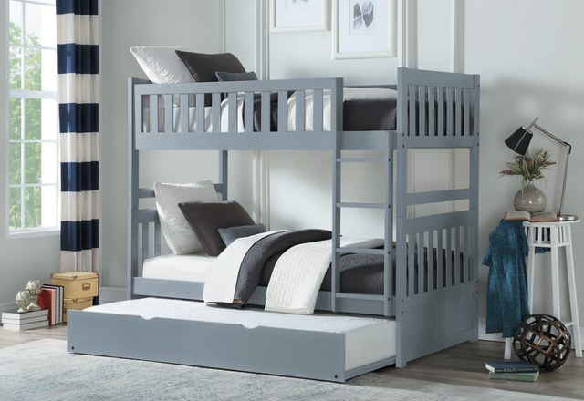 Homelegance Orion Gray Twin/Twin Bunk Bed 1