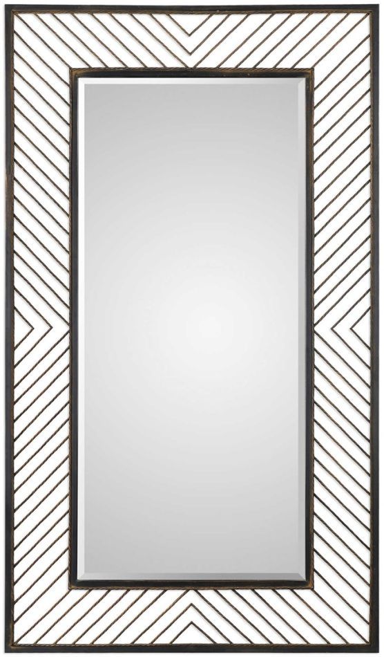 Uttermost® by Grace Feyock Karel Chevron Mirror-0