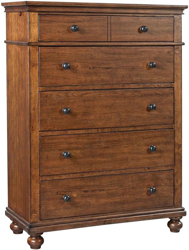 Aspenhome® Oxford Whiskey Brown Chest-0