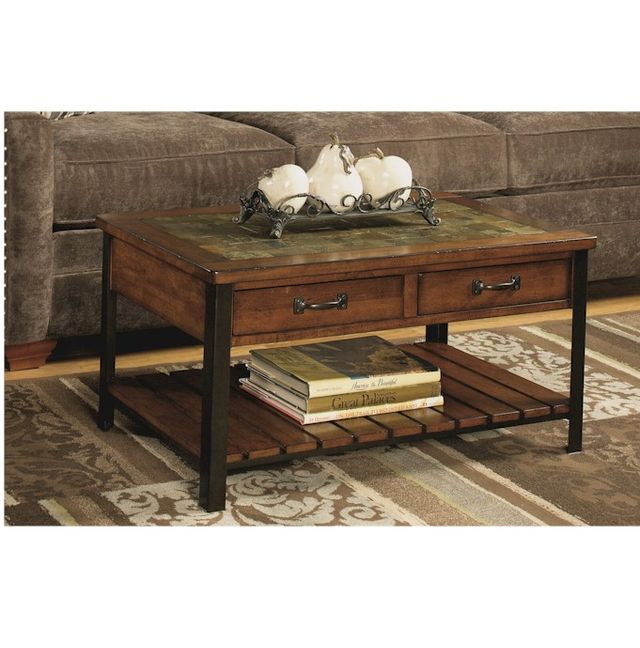 Null Furniture 3013 Rectangular Slate Top Coffee Table