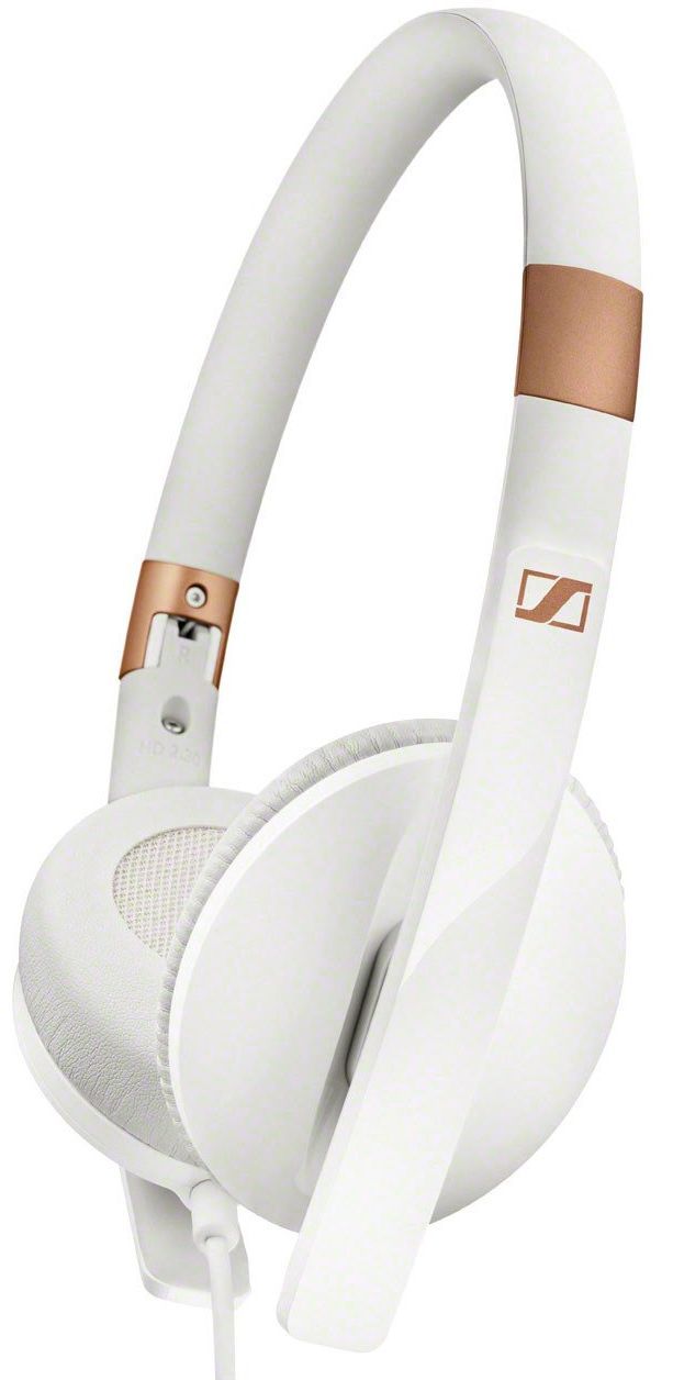 Sennheiser HD 2 White Wired On-Ear Headphones 3