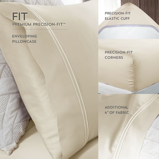 PureCare® Elements™ Premium Modal® Ivory Full Sheet Set 5