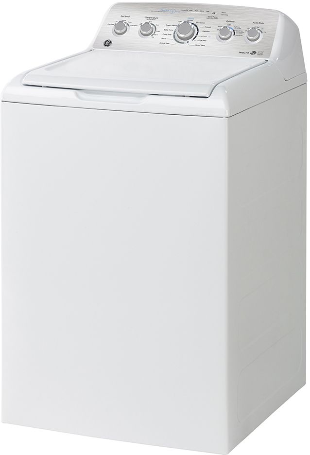 GE® 4.9 Cu. Ft. White Top Load Washer 1