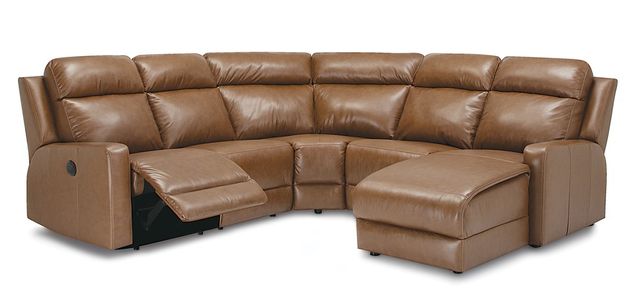 Palliser® Furniture Forest Hill 5-Piece Reclining Sectional Sofa Set 1