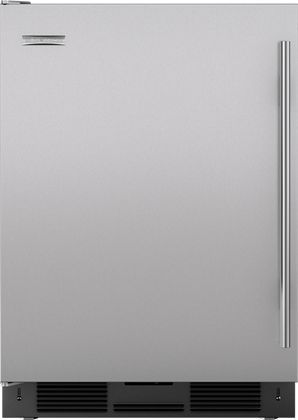 Sub-Zero® Stainless Steel Undercounter Door Panel with Tubular Handle-0