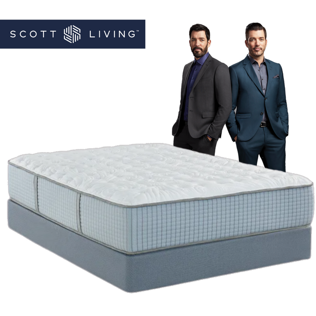 Restonic® Scott Living™ Cascade Hybrid Cushion Firm Queen Mattress 4