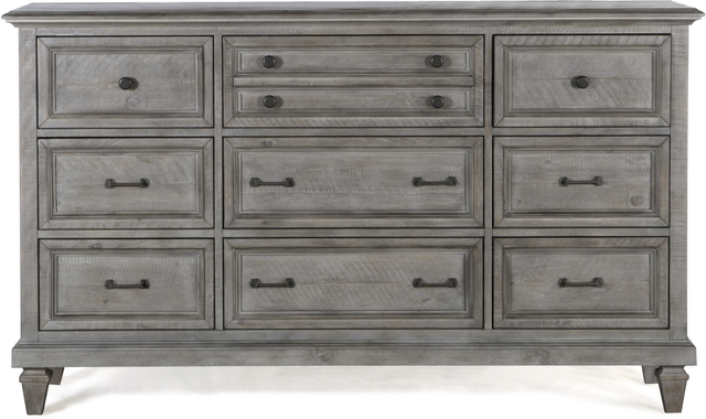 Magnussen Home® Lancaster Dovetail Grey Drawer Dresser-0
