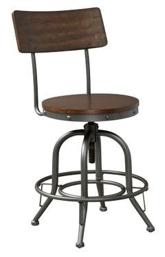 Signature Design by Ashley® Odium Brown Counter Height Stool