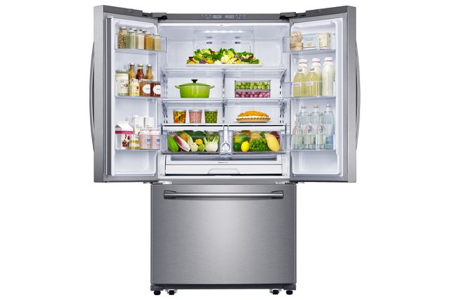 Samsung 25.5 Cu. Ft. Stainless Steel French Door Refrigerator 12