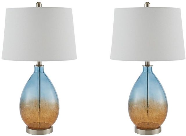 Olliix by 510 Design Blue Set of 2 Cortina Table Lamps-0