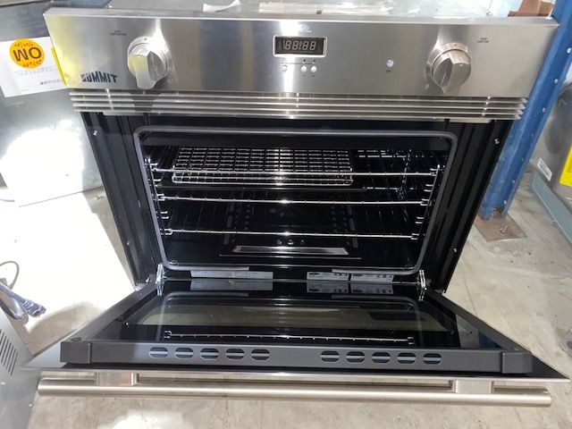 Summit® 29.5" Stainless Steel Gas Built In Oven-2