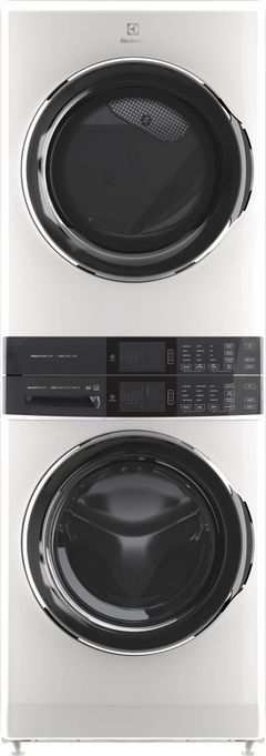 Electrolux 600 Series 4.5 Cu. Ft. Washer, 8.0 Cu. Ft. Electric Dryer White Stack Laundry