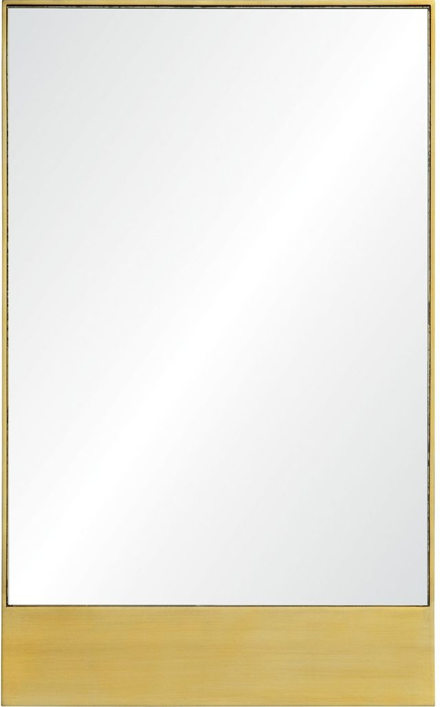 Miroir à feuilles Sadler, feuille d'or, Renwil® 0