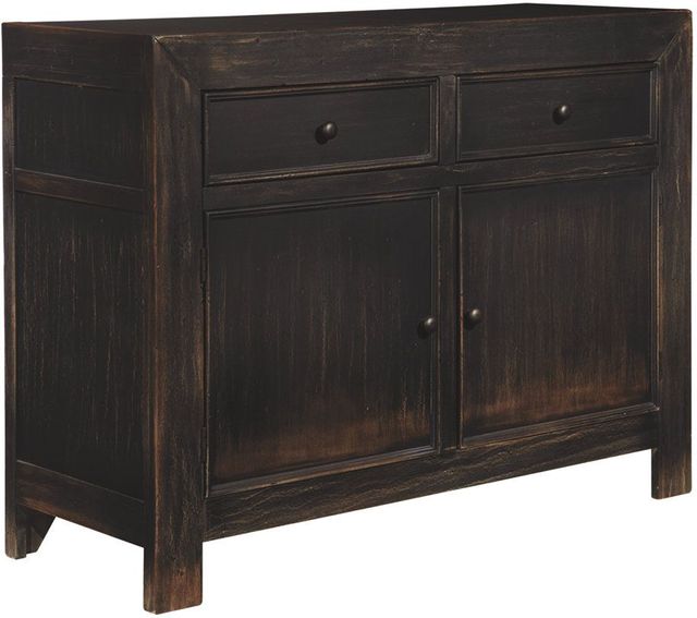 Signature Design by Ashley® Gavelston Black Accent Cabinet 1