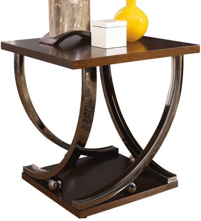 Signature Design by Ashley® Rollins Dark Brown End Table 1