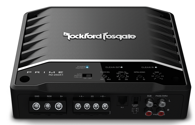 Rockford Fosgate® Prime 250 Watt Mono Amplifier 1