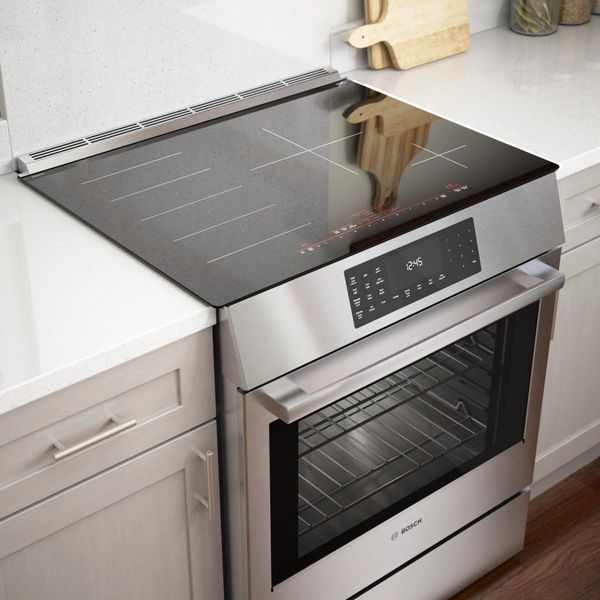 Bosch Benchmark 30" Stainless Steel Slide-in Induction Range