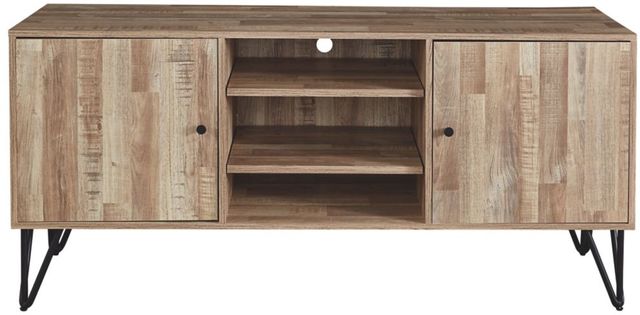 Signature Design by Ashley® Gerdanet Natural Large TV Stand 1