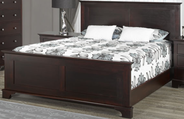 Vokes Furniture Grey Roots Queen Panel Bed