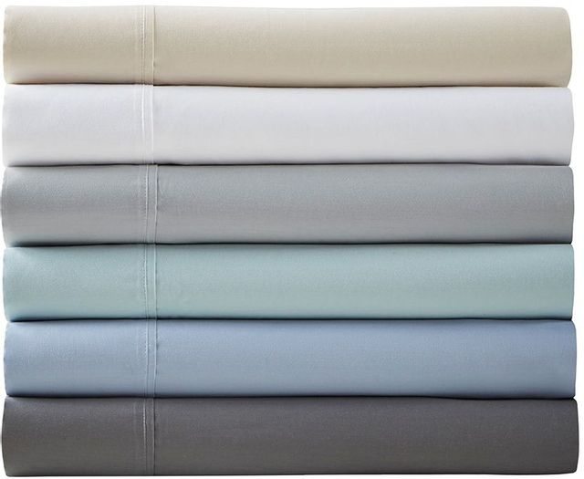 Olliix by Madison Park Charcoal 2 Pack of Standard 1500 Thread Count Cotton Rich Pillowcases-3