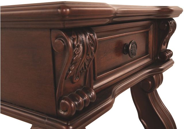 Signature Design by Ashley® Alymere Rustic Brown End Table-4