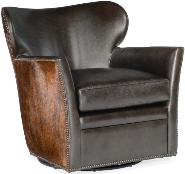 Hooker® Furniture CC Kato Debonair Espresso Swivel Chair
