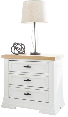 Signature Design by Ashley® Ashbryn Natural/White Nightstand