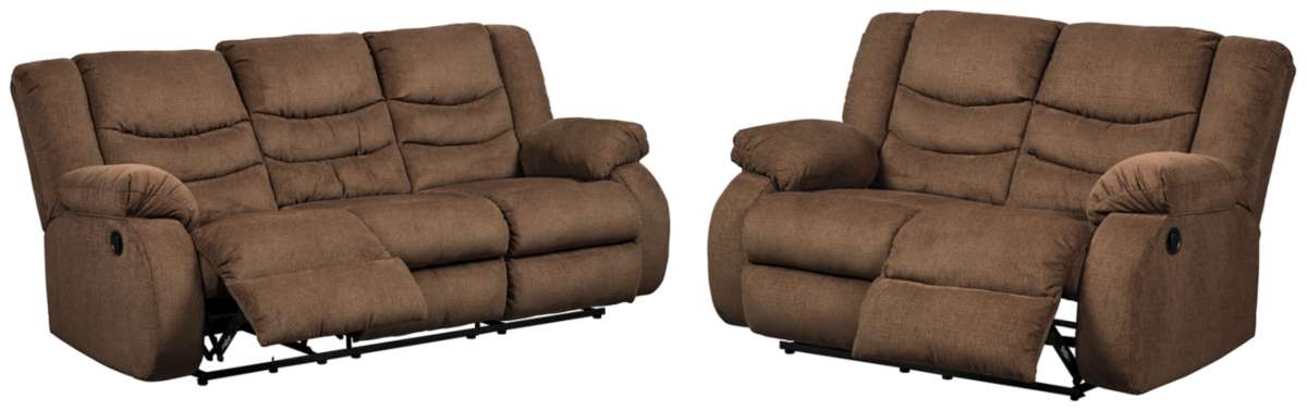 Tulen grey 2024 reclining sofa set