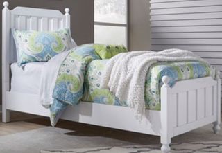 Liberty Cottage View White Youth Full Panel Bed