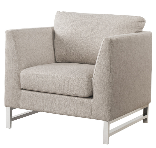 ACME Furniture Varali Beige Linen Chair