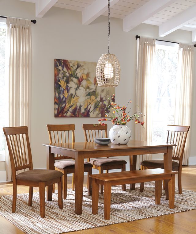 Ashley® Berringer rustic Brown Dining Room Table-1