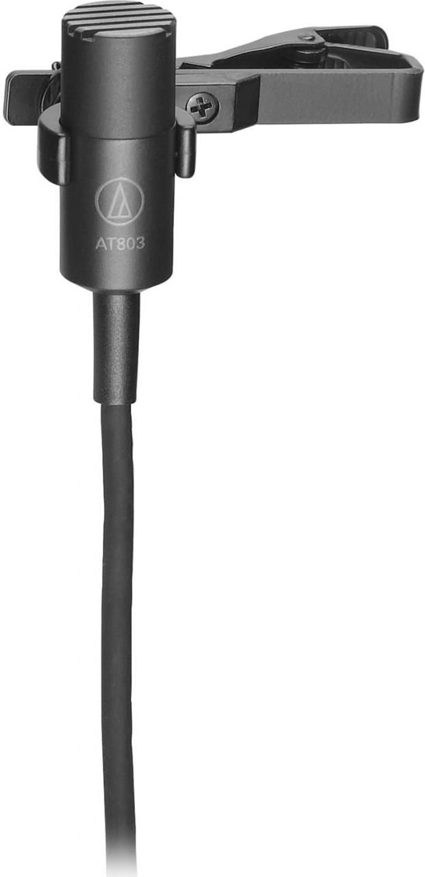 Audio-Technica® AT803 Omnidirectional Condenser Lavalier Microphone
