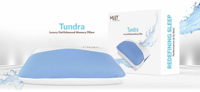 Mlily® Tundra Gel Memory Foam Bed Pillow 3