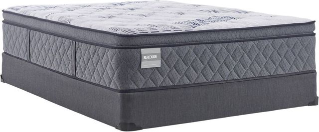 Sealy® Reflexion Durham Court Hybrid Plush Pillow Top Queen Mattress-3