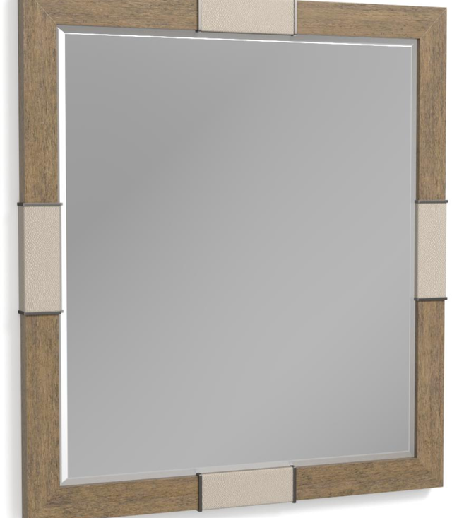 Bassett® Furniture Modern Emilia Grey/Ivory Mirror-1