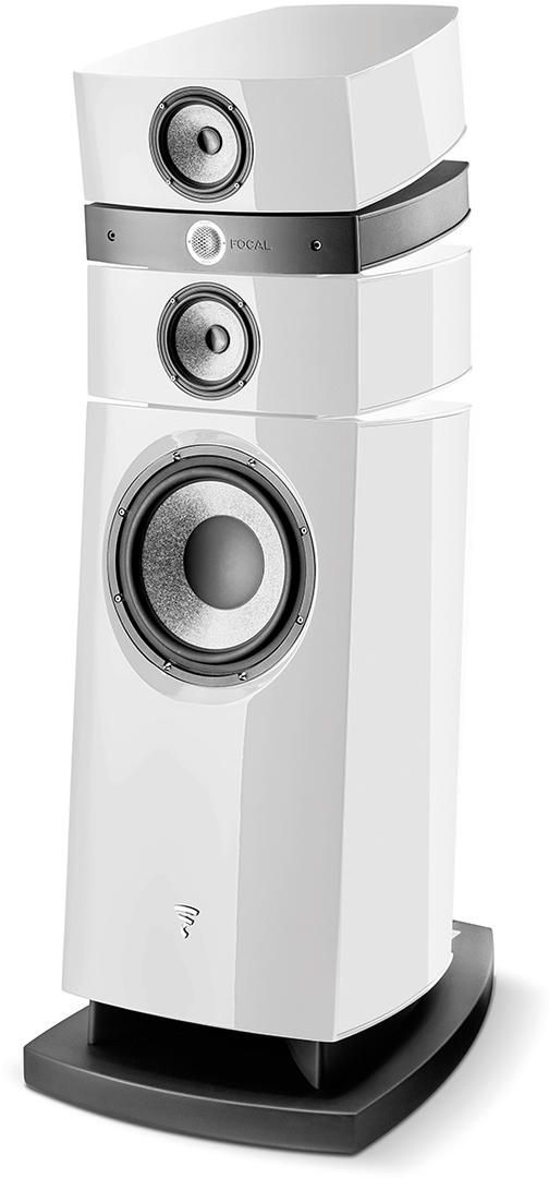 Focal® Carrara White 3-Way Floorstanding Loudspeaker 0
