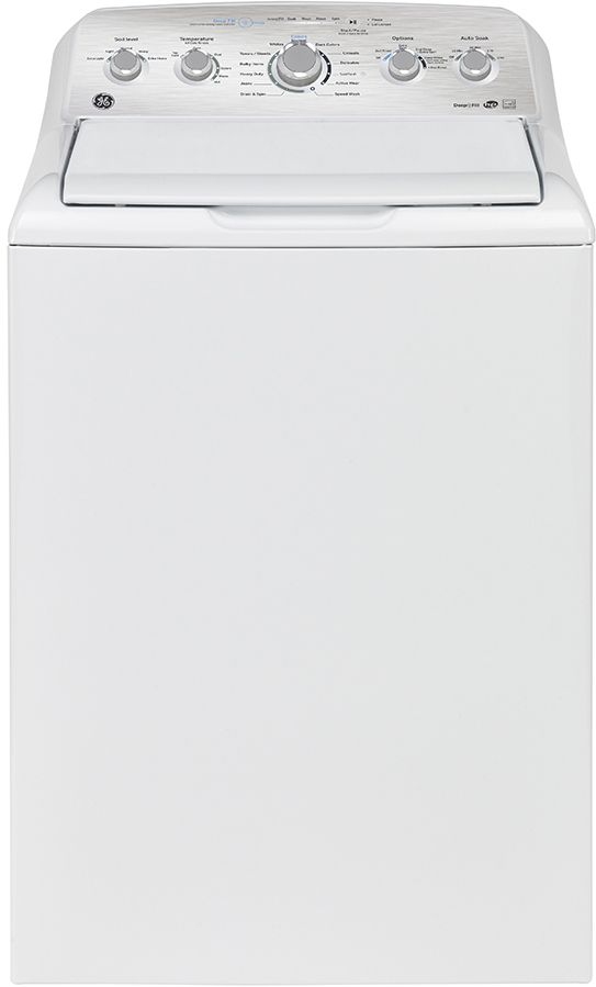 GE® 4.9 Cu. Ft. White Top Load Washer | New Age Home Furnishings ...