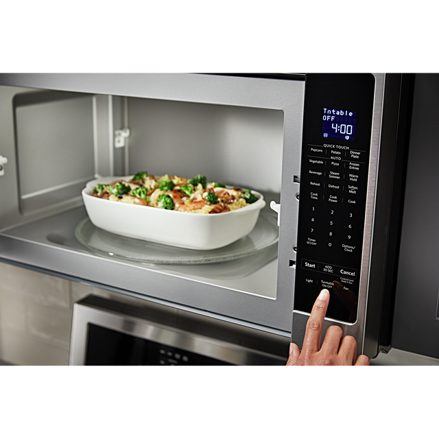 KitchenAid® 2.0 Cu. Ft. Stainless Steel Over the Range Microwave 9