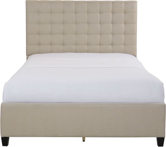 Hillsdale Furniture Bergen Sandstone Linen King Panel Bed-3