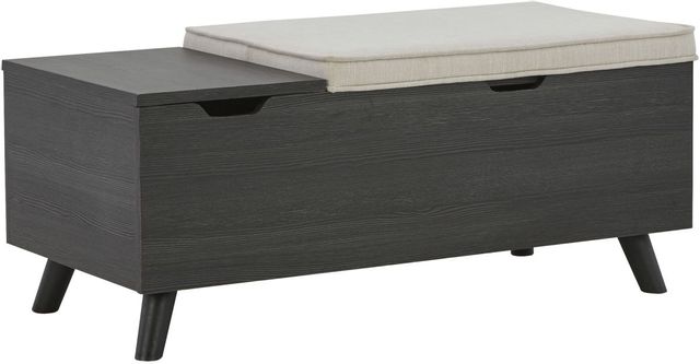 Signature Design by Ashley® Yarlow Gray/Linen Storage Bench