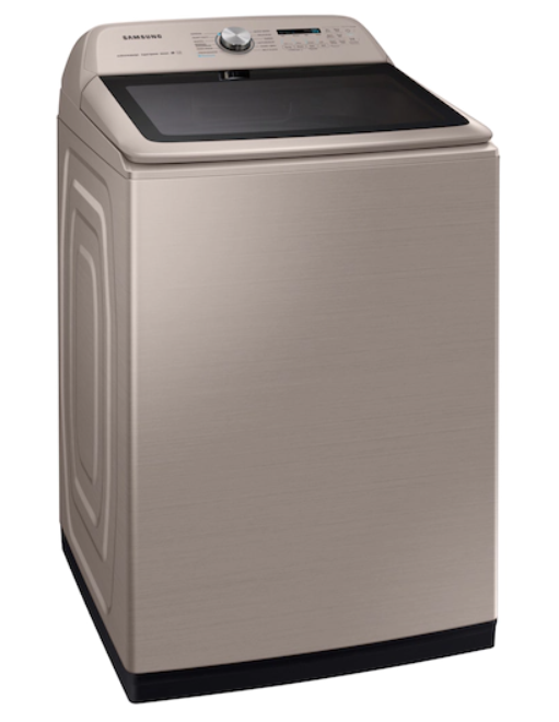 Samsung 5.4 Cu. Ft. Champagne Top Load Washer 1
