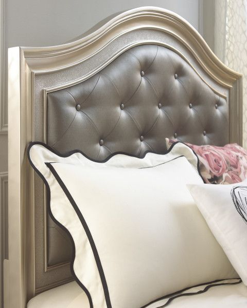 Samuel Lawrence Furniture Diva Full Upholstered Youth Bed-1