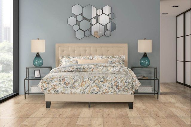 Hillsdale Furniture La Croix Linen King Bed 4