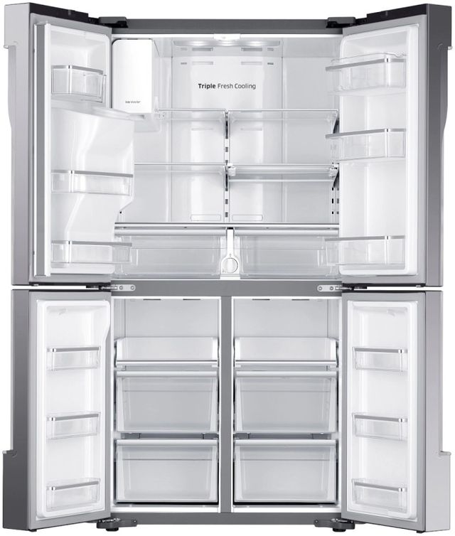 Samsung 23 Cu. Ft. Counter Depth 4-Door Flex™ Refrigerator-Stainless Steel 21