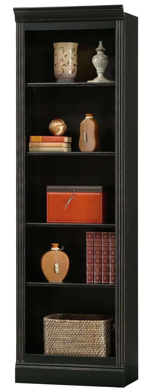 Howard Miller® Oxford Antique Black Bunching Bookcase 0