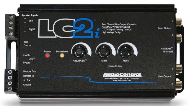 AudioControl® LC2i 2 Channel Line Out Converter