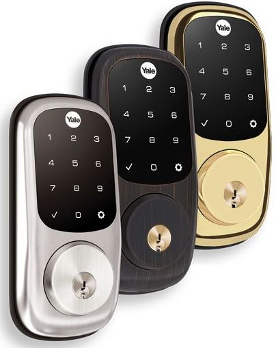 Crestron® Yale® Assure Lock™ Wireless Deadbolt-Satin Nickel-CLK-YL ...