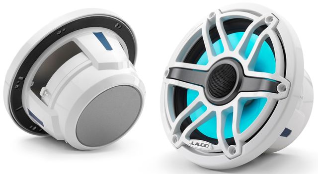 JL Audio® 7.7" Marine Coaxial Speakers with Transflective™ LED Lighting